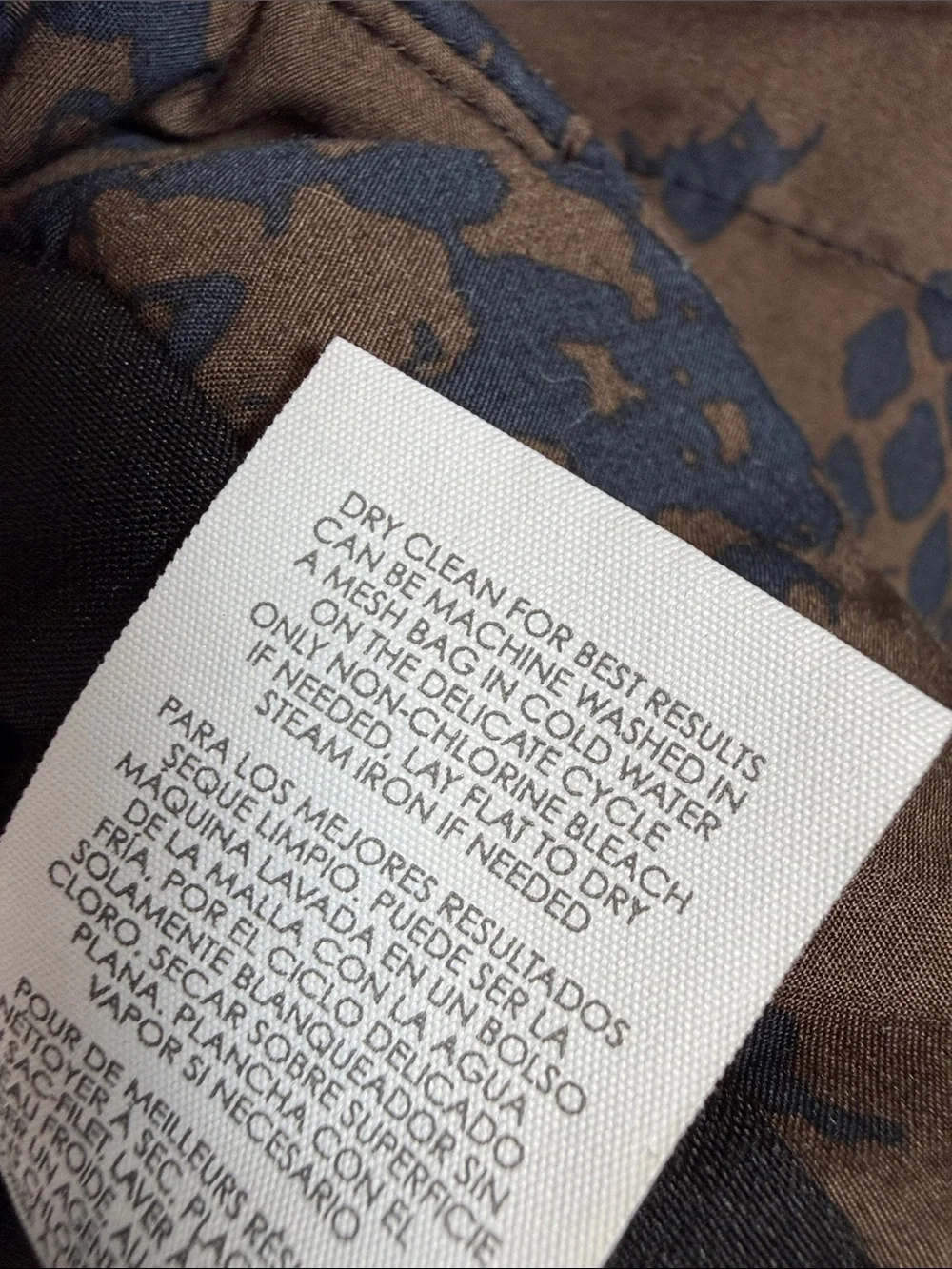 CABI wrap up puffer jacket snakeskin W2406 Sz Small/Medium - Picture 9 of 10